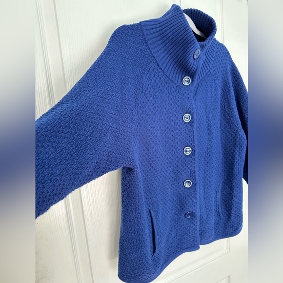 Talbots Sweaters - Talbots purple cotton sweater, size Large, great condition